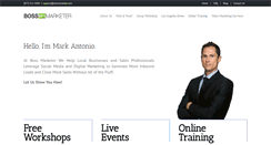 Desktop Screenshot of bossmarketer.com